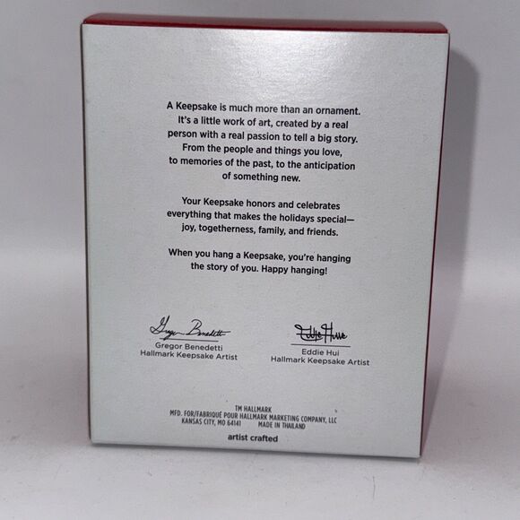 2023 Hallmark Ornament Jack Skellington and Zero Funko Pop Nightmare Keepsake - Picture 2 of 4